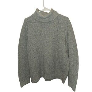 GAP Women's Rib-Knit Turtleneck Sweater XL